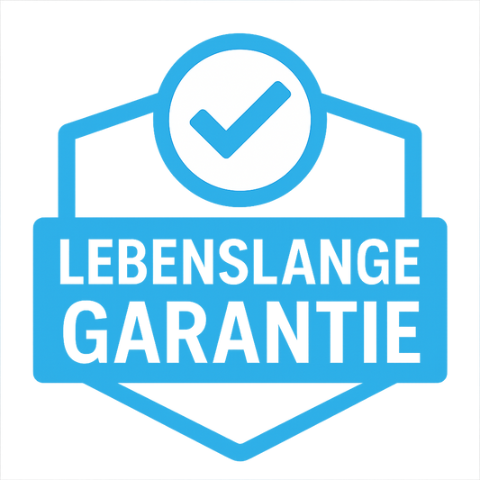 Lebenslange Garantie